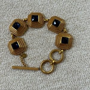 Julie Vos Luxor Sapphire Statement Bracelet -5 links